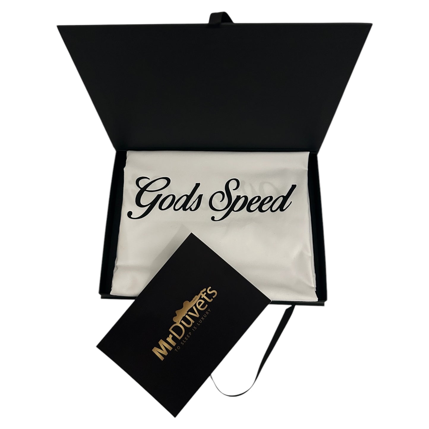 God's Speed White Pillowcase Set