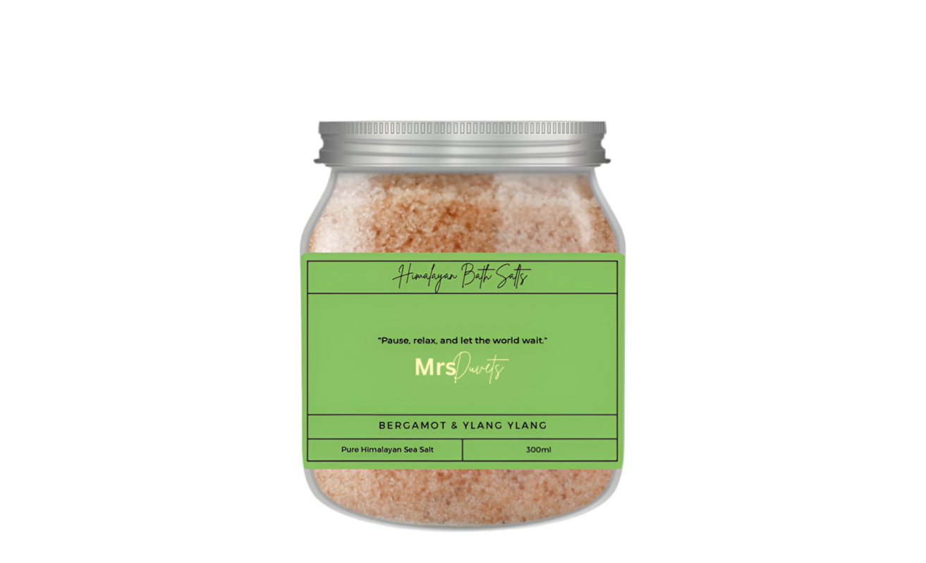 Mrsduvets Affirmation Himalayan Bath Salts