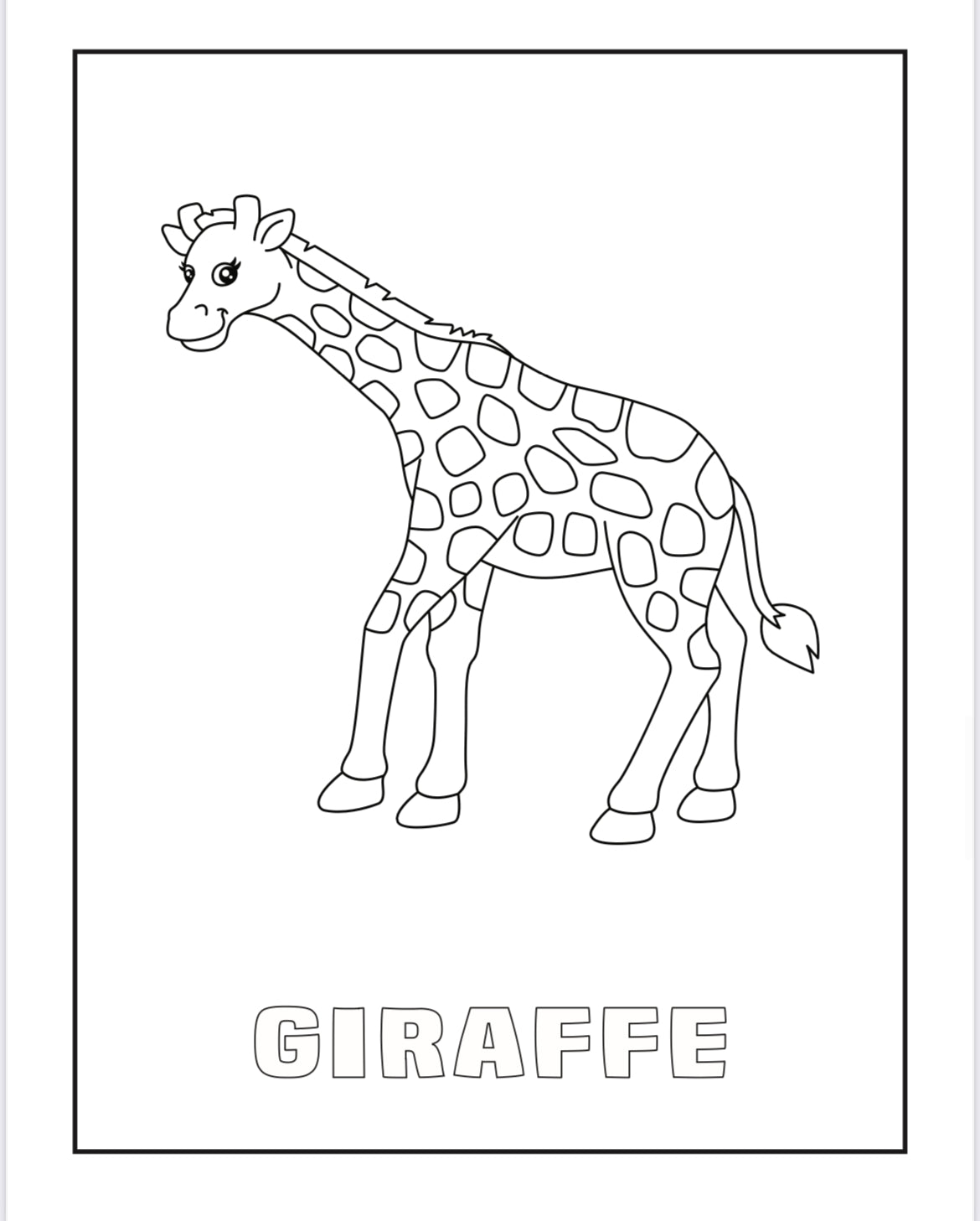 Tierre & Tiarno's Animals Colouring Book