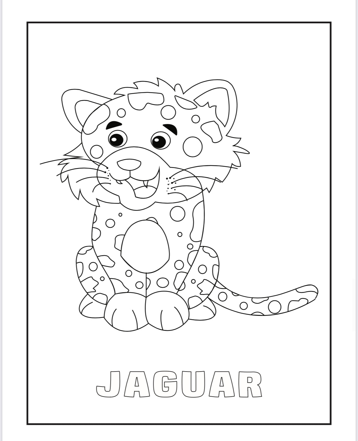 Tierre & Tiarno's Animals Colouring Book