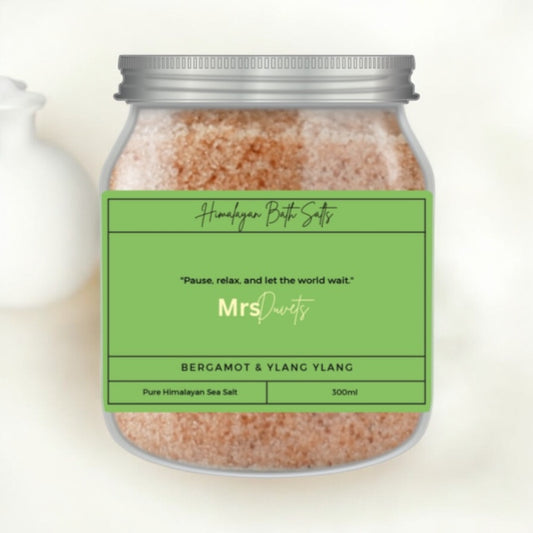 Mrsduvets Affirmation Himalayan Bath Salts