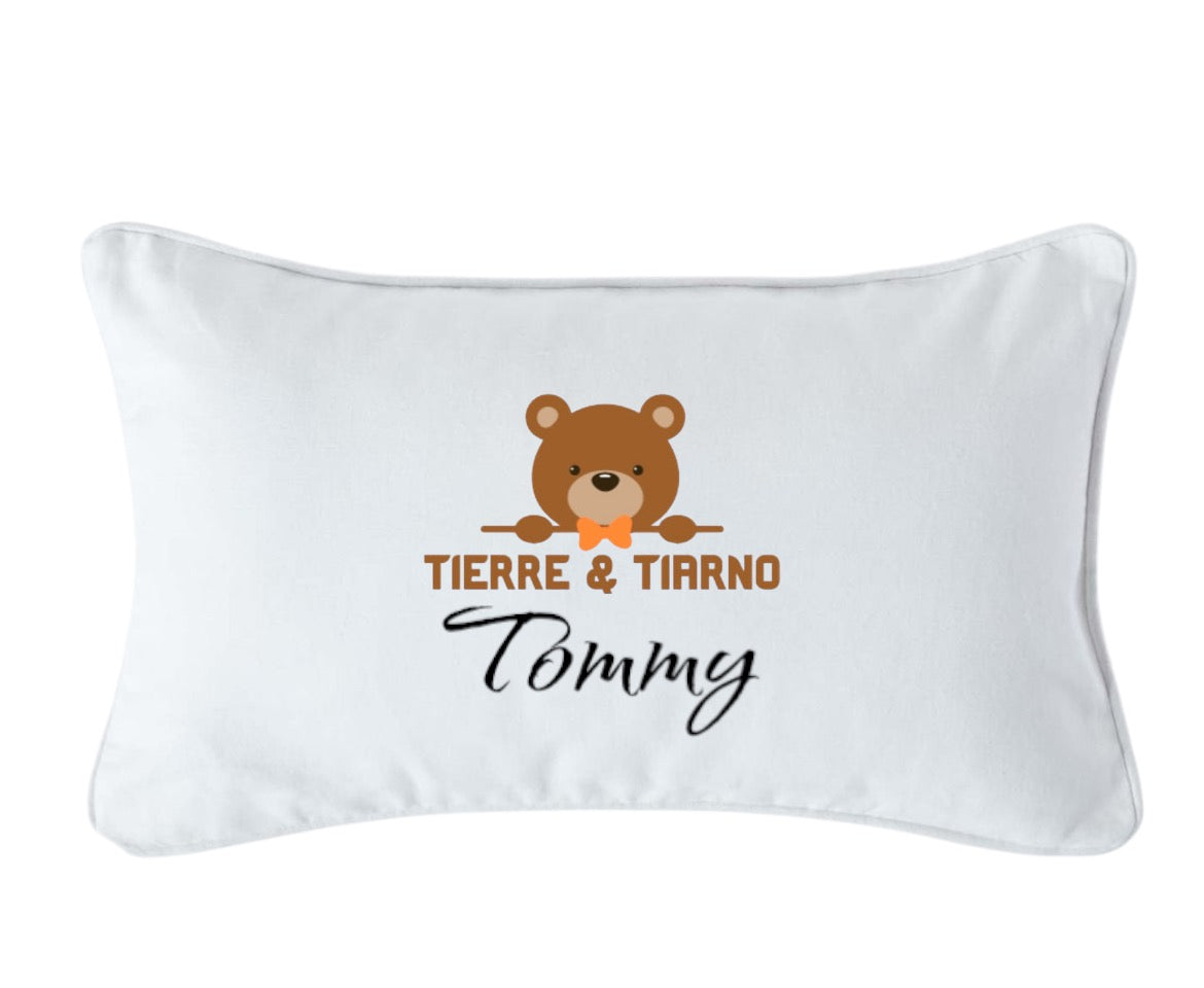 Tierre & Tiarno Boys and Girls Birthday Personalised Cushion & Fragrance Gift Box