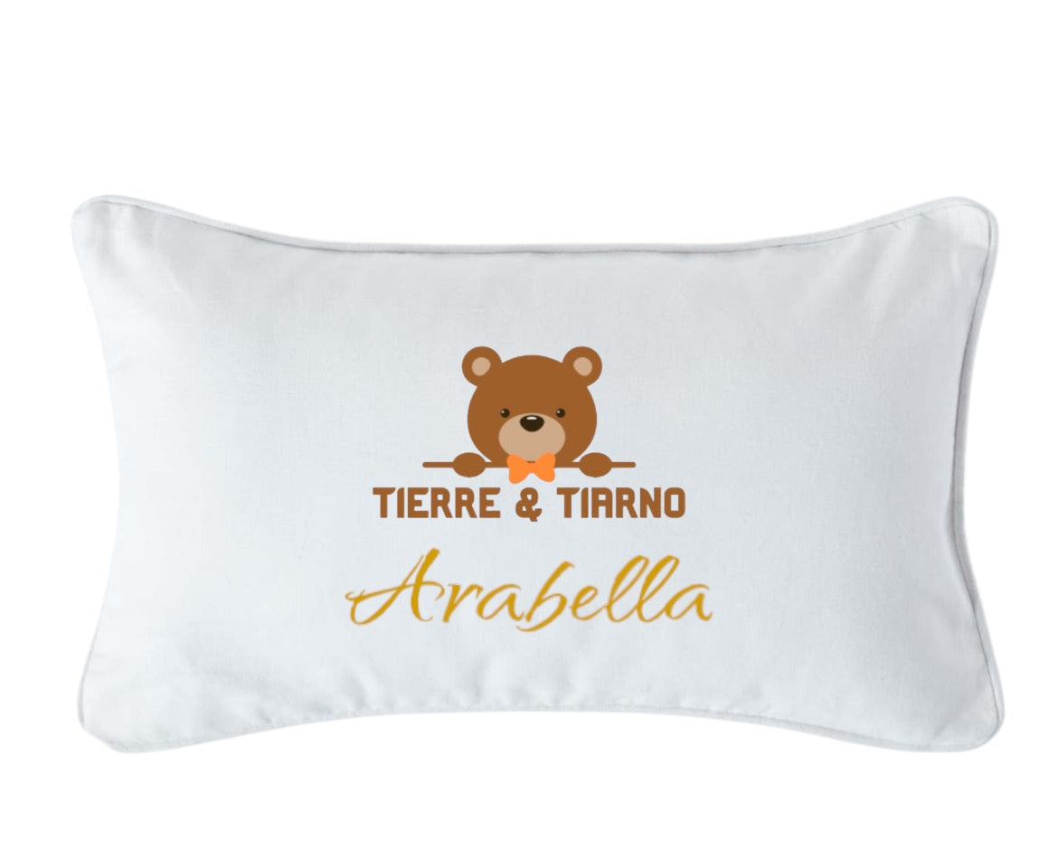 Tierre & Tiarno Boys and Girls Birthday Personalised Cushion & Fragrance Gift Box