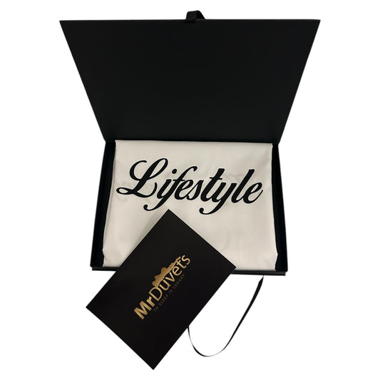 Lifestyle White Pillowcase Set