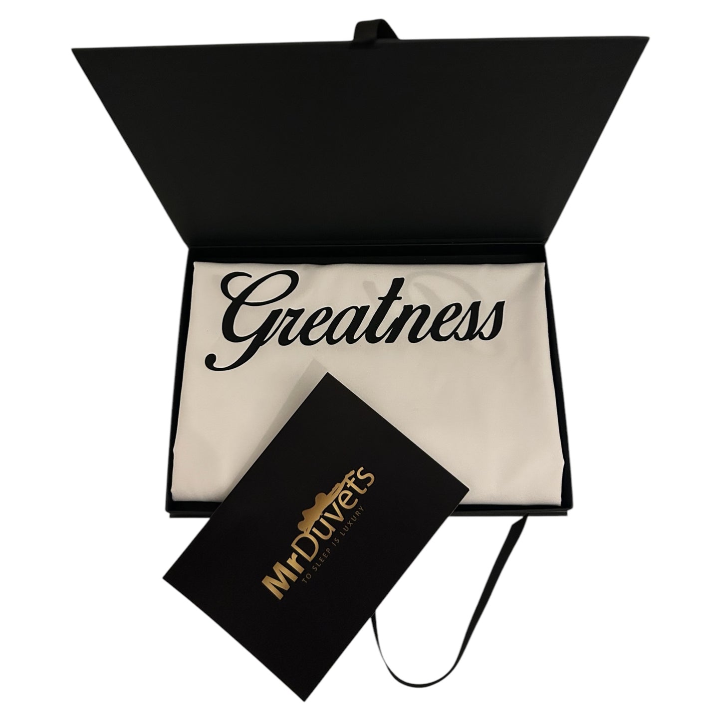 Greatness White Pillowcase Set