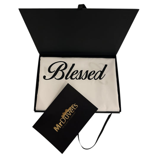 Blessed White Pillowcase Set